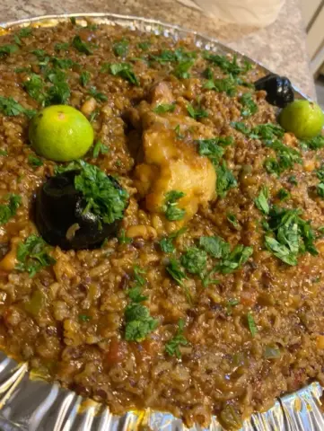 رز حساوي باللحم