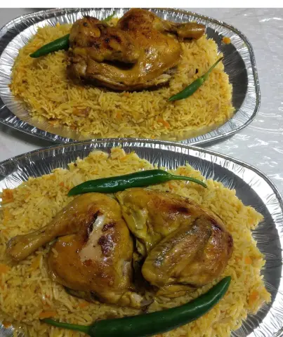 رز بخاري بالدجاج