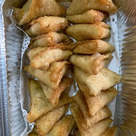 سمبوسه دجاج +جبن