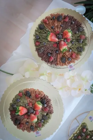 تشيز كيك دائري